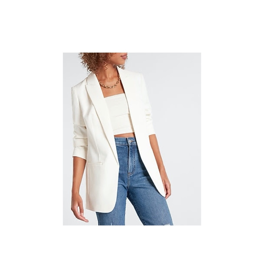 Ivory Boyfriend Blazer